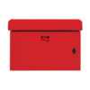 Tripp Lite series SmartRack Industrial Enclosure - NEMA 3R, Wall Mount, Metal, Locking, Fan With Thermal Switch, 16.5 in. Depth, 6U, Red
