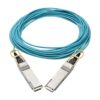 16996dc7c7ea17adc2bde96af304c8c6 Tripp Lite series QSFP28 to QSFP28 Active Optical Cable - 100GbE, AOC, M/M, Aqua, 10M (32.8 ft.)
