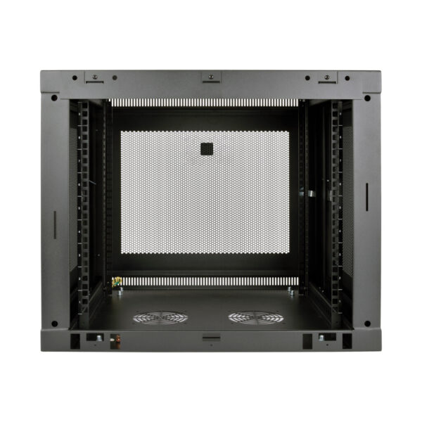 Tripp Lite series SmartRack 9U Low-Profile Switch-Depth-Plus Wall-Mount Mini Rack Enclosure