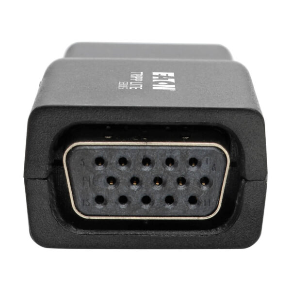 17288c2279571fc0b3cc80b47aac7439 Tripp Lite series Compact HDMI to VGA Adapter Video Converter with Audio (M/F), TAA