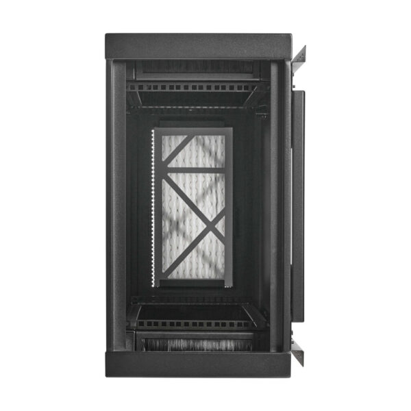 Tripp Lite series SmartRack 9U Low-Profile Side-Mount Wall-Mount Mini Rack Enclosure, Black