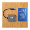 174f399f52f264eb8b126a69ced79a7a Tripp Lite series USB-C to DVI Adapter with Alternate Mode - DP 1.2, Black