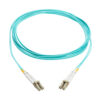 Tripp Lite series 10Gb Duplex Multimode 50/125 OM3 OFNP Fiber Patch Cable (LC/LC) - Aqua, 3 m (9.8 ft.), TAA