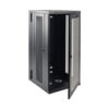 1760450268d7c36faf31e24dc8e65db0 Tripp Lite series SmartRack 26U Low-Profile Switch-Depth Wall-Mount Half-Height Rack Enclosure, Clear Acrylic Window, Hinged Back