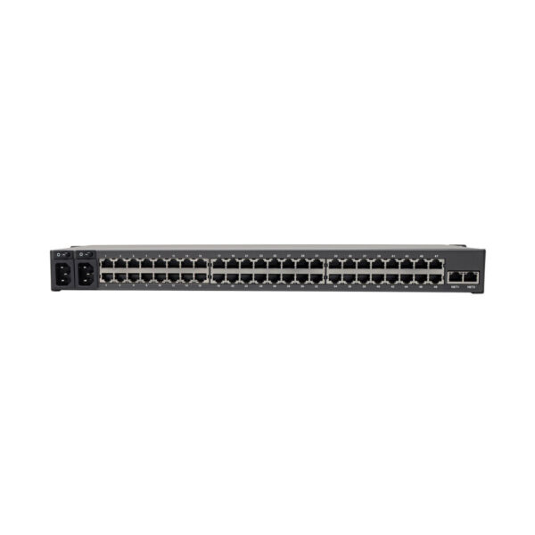 Tripp Lite series 48-Port Console Server, USB Ports (2) - Dual GbE NIC, 4 Gb Flash, Desktop/1U Rack, TAA