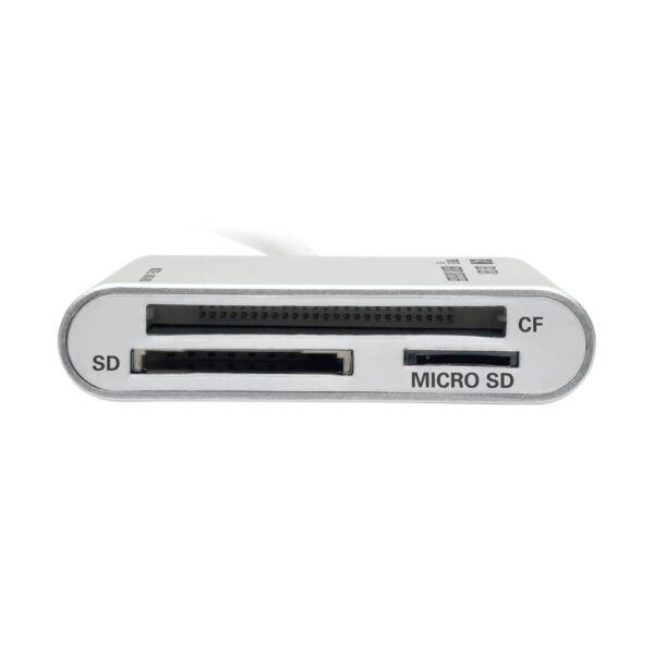 Tripp Lite series USB 3.1 Gen 1 USB-C Multi-Drive Smart-Card Flash-Memory Media Reader/Writer, Thunderbolt™ 3 Compatible