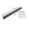 17e13dd107e296a88993d876d4565f45 Tripp Lite series Cat5e/Cat6 24-Port Patch Panel - Shielded, Krone IDC, 568B, RJ45 Ethernet, 1U, TAA