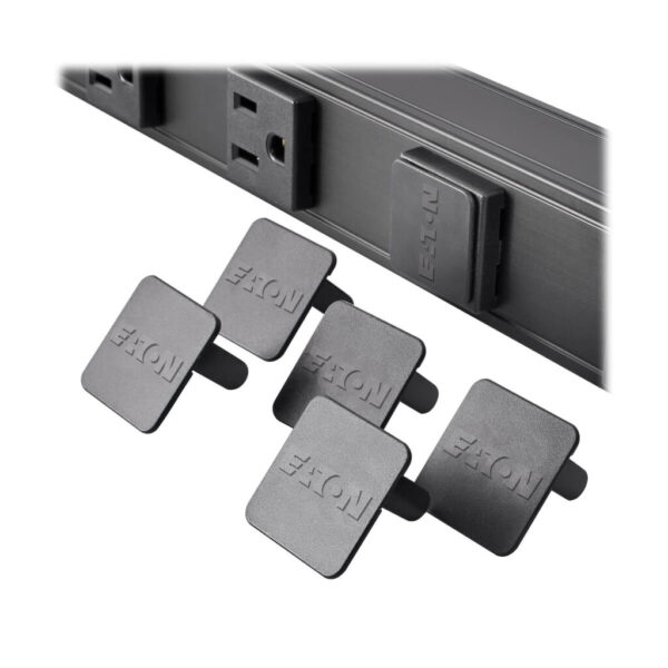 Tripp Lite series 8-Outlet Vertical Power Strip, 120V, 15A, NEMA 5-15P, 15 ft. (4.57 m) Cord, 24 in., Black Housing