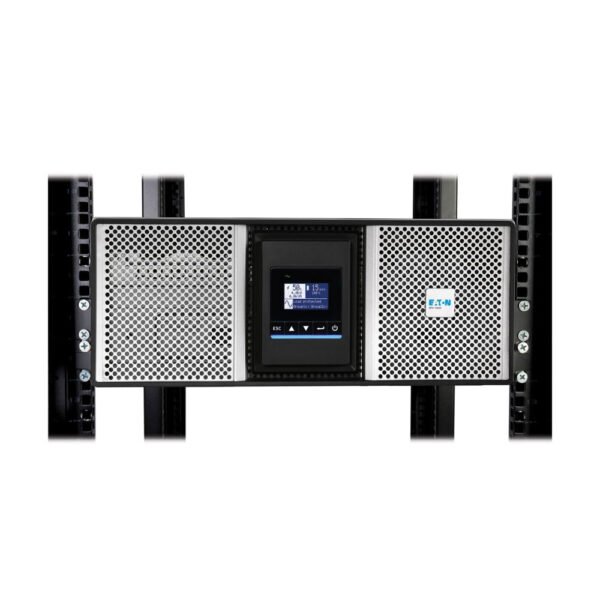 1813006431577fe478da258c48f564db-1 Eaton 9PX G2 11kVA 11kW 208V Online UPS, Hardwired Input, 4 L6-30R/Hardwired Output, Maintenance Bypass, Network Card, 4U Rack/Tower - 9PX11KMG2