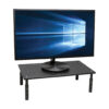 1819eb29154fbf3f3f0b67e8089c6597 Tripp Lite series Monitor Riser for Desk, 18 x 11 in. - Height Adjustable, Metal, Black - MR1812M