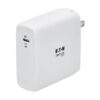 Tripp Lite series Compact 1-Port USB-C Wall Charger - GaN Technology, 100W PD3.0 Charging, White
