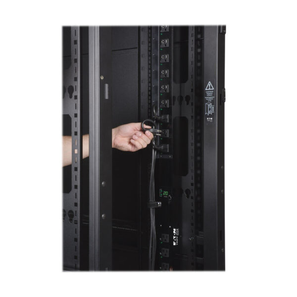 Tripp Lite series 48U SmartRack Wide Standard-Depth Rack Enclosure Cabinet with doors & side panels - SR48UBWD