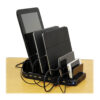 Tripp Lite series 10-Port USB Charging Station with Adjustable Storage, 12V 8A (96W) USB Charger Output, Schuko Power Cord