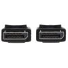 Tripp Lite series Safe-IT High-Speed DisplayPort Antibacterial Cable with Latching Connectors (M/M), UHD 4K 60 Hz, 6 ft. (1.83 m)