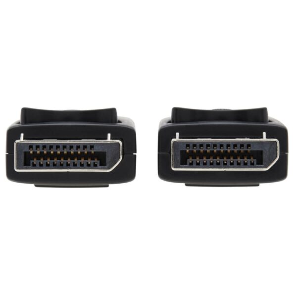 Tripp Lite series Safe-IT High-Speed DisplayPort Antibacterial Cable with Latching Connectors (M/M), UHD 4K 60 Hz, 6 ft. (1.83 m)