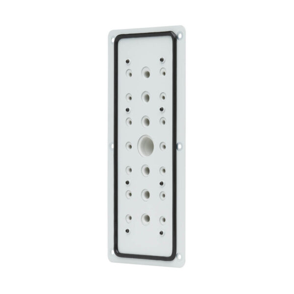 18a5848b8e421d46c7477f6a28547e4a Tripp Lite series SmartRack Cable Entry Gland Plate for NEMA-Rated Enclosure Cabinets, 21-Port Membrane