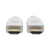 Tripp Lite series High-Speed HDMI Cable, Gripping Connectors, 4K @30Hz (M/M), White, 16 ft. (4.88 m)