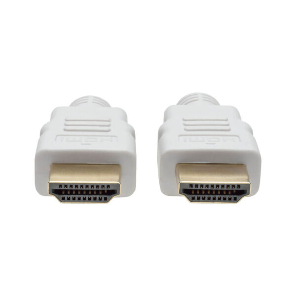 Tripp Lite series High-Speed HDMI Cable, Gripping Connectors, 4K @30Hz (M/M), White, 16 ft. (4.88 m)