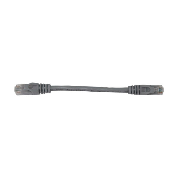 18de7bc7bb011cd7bd615041e8edc15d Tripp Lite series Cat6a 10G Snagless Molded UTP Ethernet Cable (RJ45 M/M), PoE, Gray, 6 in. (15 cm)