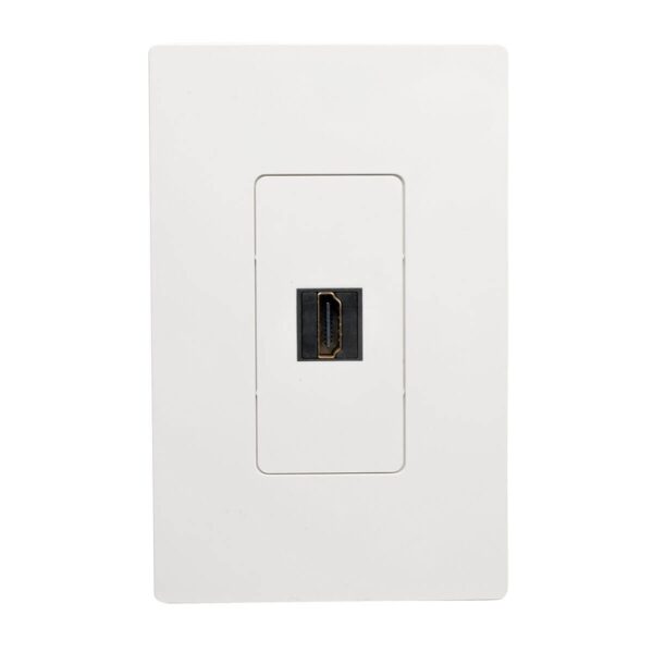 198b7eca1e3aec02dce76edaff6732d2 Tripp Lite series High-Speed HDMI with Ethernet All-in-One Keystone/Panel Mount Coupler Cable (F/F), Angled Connector, 1 ft. (0.31 m)