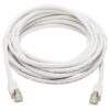 19ba390346b29ed07a0bb10d2c7e21c9 Tripp Lite series Safe-IT Cat6a 10G Snagless Antibacterial S/FTP Ethernet Cable (RJ45 M/M), PoE, White, 25 ft. (7.62 m), TAA