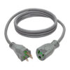 Tripp Lite series Hospital-Grade Extension Cord, NEMA 5-15P to NEMA 5-15R - Green Dot, 13A, 125V, 16 AWG, 6 ft. (1.83 m), Gray