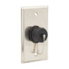 Tripp Lite series Rigid Industrial IP68 Duplex Multimode Fiber Coupler (LC/LC) with Dust Cap, 10G Ethernet, TAA