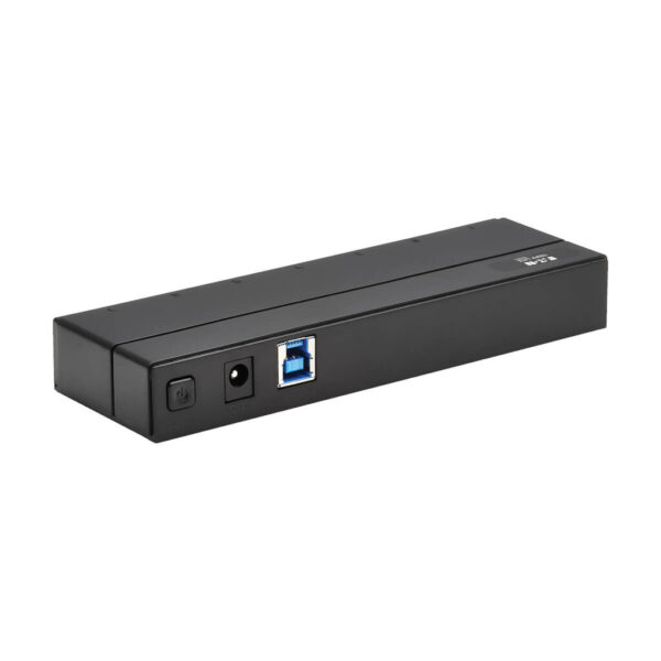 Tripp Lite series 7-Port USB-A Mini Hub - USB 3.x (5Gbps), International Plug Adapters