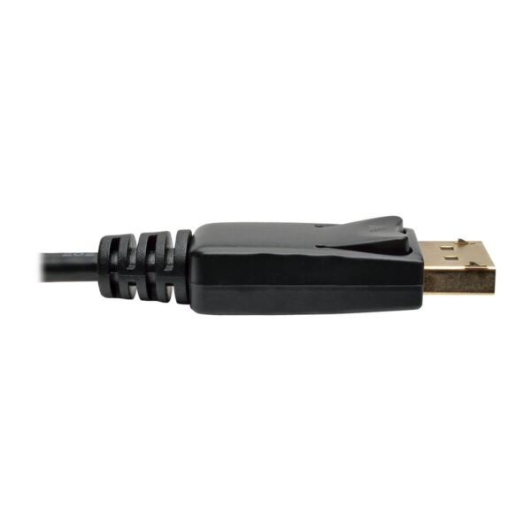 1a2ffac24903f281812b0d41fa8b7bb4 Tripp Lite series Mini DisplayPort to DisplayPort Adapter Cable, 4K 60 Hz (M/M), DP Latching Connector, Black, 6 ft. (1.8 m)
