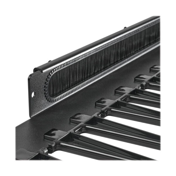 1a4fbcc1fbeecc48b5fab8eb8d3f478d Tripp Lite series SmartRack Vertical Cable Manager for 42U, 45U and 48U Enclosures - Multiple Long Fingers, Black