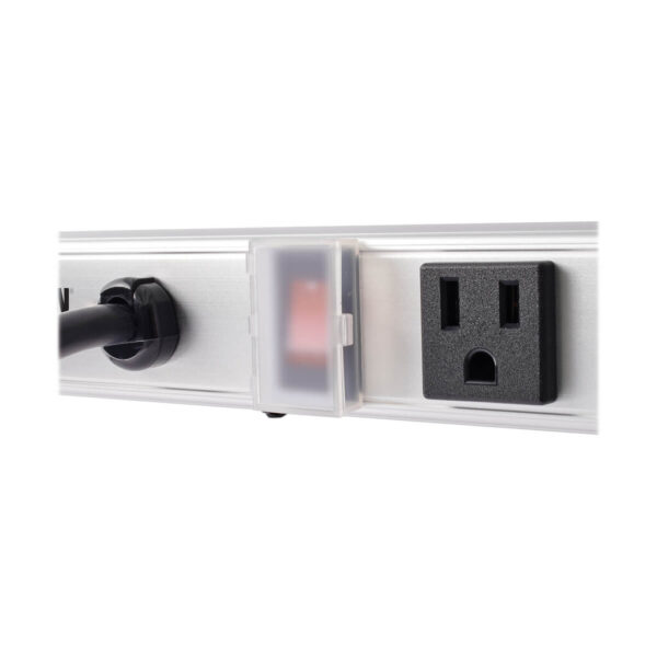 Tripp Lite series 12 Right-Angle Outlet Vertical Power Strip, 120V, 15A, 15 ft. (4.57 m) Cord, 5-15P, 36 in.