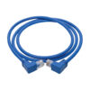 1a7675bd664cc53fdc8c4f0906f4e8b5 Tripp Lite series Up/Down-Angle Cat6 Gigabit Molded UTP Ethernet Cable (RJ45 Up-Angle M to RJ45 Down-Angle M), Blue, 4 ft. (1.22 m)