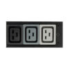 Tripp Lite series 8.6kW 3-Phase Local Metered PDU, 208/120V Outlets (36 C13, 6 C19, 6 5-15/20R), 208V L21-30P, 6 ft. (1.83 m) Cord, 0U Vertical, TAA