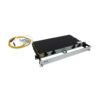 Tripp Lite series Preloaded Fiber Panel, 1U - 2x (24F MTP/MPO-APC to 12x LC Duplex F/M) 24F Trunk Cables, OS2 Singlemode, 20 m (65.6 ft.)