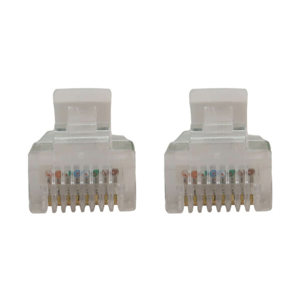 1abe002e1fcd807000f33d87bd05c0d0-2 Tripp Lite series Cat6a 10G Snagless Molded Slim UTP Ethernet Cable (RJ45 M/M), PoE, White, 5 ft. (1.5 m)