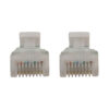 Tripp Lite series Cat6a 10G Snagless Molded Slim UTP Ethernet Cable (RJ45 M/M), PoE, White, 10 ft. (3.1 m)