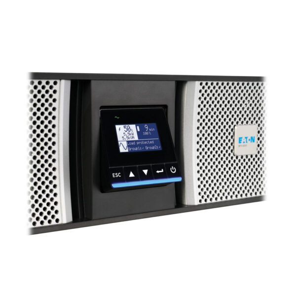 Eaton 9PX G2 11kVA 11kW Online UPS, 200-240V In, 120/240V Out, Hardwired In, 18x 5-20R, 3x L6-30R, Network Card, Bypass, 7U Rack/Tower - 9PX11KTF5G2