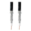 1b1f55674ae4286b9ca8b18872c403c0 Tripp Lite series RG6/U Quad-Shield CMR-Rated Coaxial Cable, Black, 1000 ft. (304.8 m)