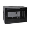 Tripp Lite series SmartRack 9U Low-Profile Switch-Depth Wall-Mount Mini Rack Enclosure