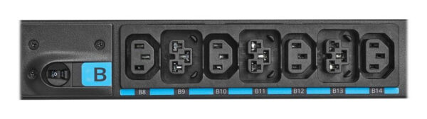 Eaton Single-Phase Metered Input Rack PDU G4, 208V, 42 Outlets, 24A, 5.8kW, L6-30 Input, 10 ft. Cord, 0U Vertical