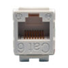 1b593ced255489b7b3140c84642578bf Tripp Lite series Cat6/Cat5e 110 Style Punch Down Keystone Jack - White, TAA