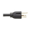 1b86bf7e188009ca3c9a9092a7847870 Tripp Lite series Extension Cord Y Splitter, NEMA 5-15P to 2x NEMA 5-15R - Heavy Duty, 15A, 120V, 14 AWG, 1 ft. (0.3 m), Black