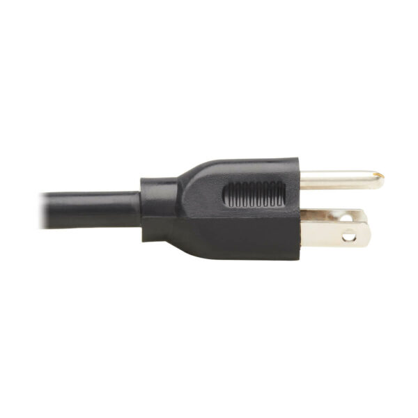 1b86bf7e188009ca3c9a9092a7847870 Tripp Lite series Extension Cord Y Splitter, NEMA 5-15P to 2x NEMA 5-15R - Heavy Duty, 15A, 120V, 14 AWG, 1 ft. (0.3 m), Black