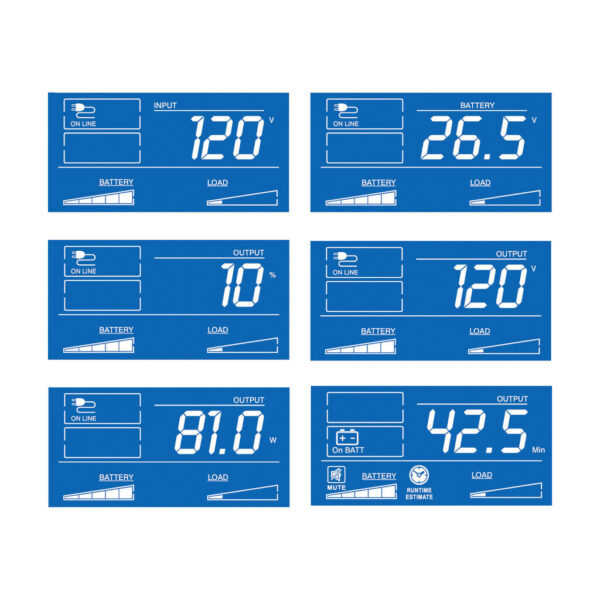 1b9e85208c435b3345ff8aa9202bc785 Tripp Lite series SmartPro LCD 120V 1300VA 720W Line-Interactive UPS, AVR, Tower, LCD, USB, 8 Outlets