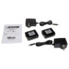 Tripp Lite series Serial over Cat5/Cat6 RS232 Extender, Transmitter and Receiver, Up to 3280 ft. (999.74 m), TAA - B165-101