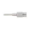 Tripp Lite series Power Cord C14 to C15 - Heavy-Duty, 15A, 250V, 14 AWG, 6 ft. (1.83 m), White