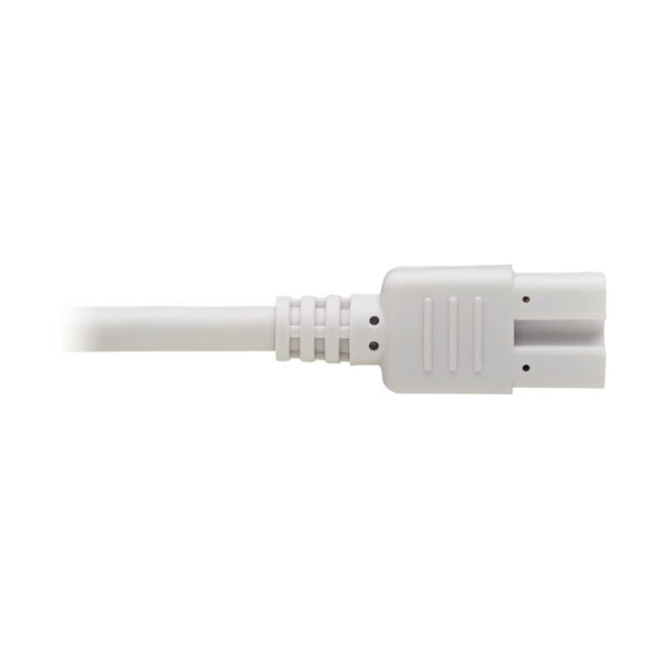 Tripp Lite series Power Cord C14 to C15 - Heavy-Duty, 15A, 250V, 14 AWG, 6 ft. (1.83 m), White