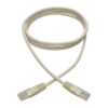 1be30f18553a7833fa268266833d8462 Tripp Lite series Cat5e 350 MHz Molded (UTP) Ethernet Cable (RJ45 M/M), PoE - White, 6 ft. (1.83 m)