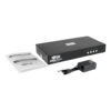 1bef9eaf4fe917772cc9171060169072 Secure KVM Switch, 4-Port, HDMI to DisplayPort, 4K, NIAP PP3.0 Certified, Audio, CAC, Single Monitor, TAA