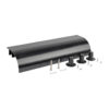 1bfeddcdf65822463027a5e64c3b24a6 Tripp Lite series Cable Runway Radius Drop for 18 in. Straight & 90-Degree Ladder Sections - Hardware Included